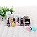 MelodySusie® Jewelry and Cosmetic Organizer Transparent Acrylic Makeup Organizer with 10 Compartments / Best Choice of Nail Polish Organizer