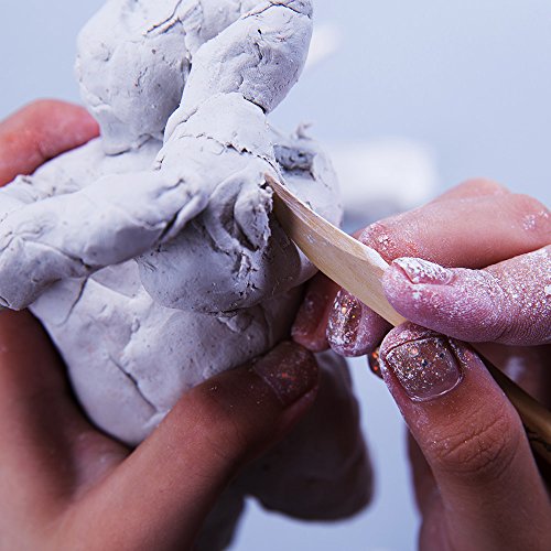 image for White Modelling Clay Air Dry by Mont Marte, 3Pack 3.6 Pound, Ideal Gif