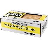 Nelson Wood Shims CSH8/56/120/Mgd 8'' Bulk Contractor Shims