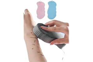 AXNZP Magic Exfoliating Bath Sponge,3D Super Soft Exfoliating Bath Sponge, Skin Friendly and Reusable for Adults Children and Pregnant Women. (Blue+Pink)