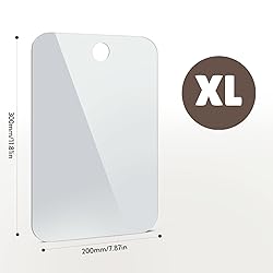 Nyosye Shower Mirror Fogless for Shaving Anti-Fog