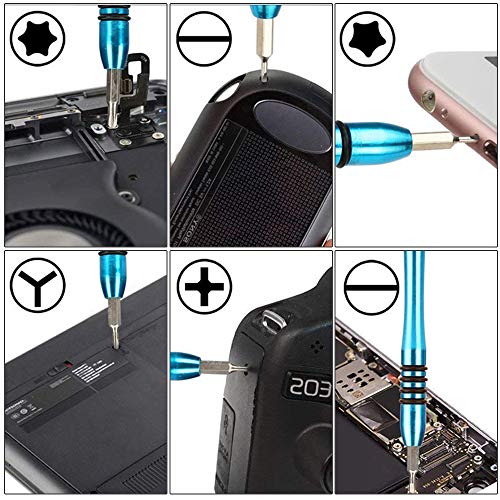 Screwdriver Set, Apsung 110 in 1 Repair Tool Kit Multi-function Magnetic Precision Screwdriver Set,Flexible Shaft Compatible with Mobile Cell Phone Iphone Android Ipad Computer Laptop Computer PC