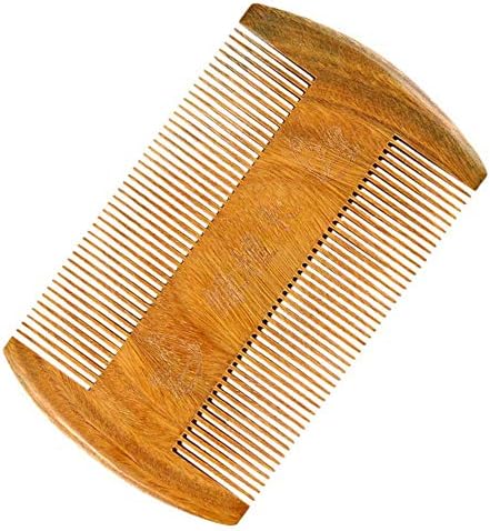 Hairbrushes Comb Wooden Beard Comb Anti Static Moustache Pocket Comb Wood Coffee Sandalwood For Men