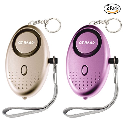 Gt road 2 pack personal alarm, 140db emergency self-defense secur…