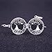 AEONSLOVE Silver Celtic Tree Of Life Melody Pendant Necklaces Calming Mother Baby Gift (Gold)