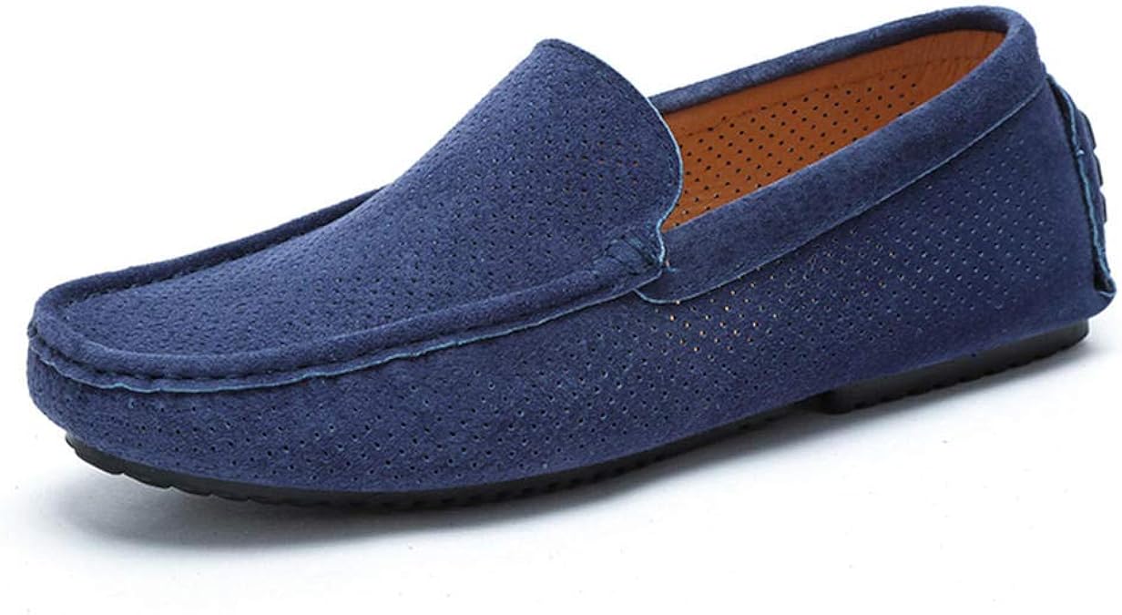 Wildleder Loafers Bequem Slip-On Sommer Loafers Herrenschuhe