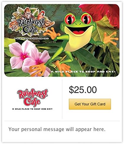 Rainforest Cafe - E-mail Delivery