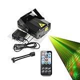 Party Lights,Sumger RG Mini Light Show Stage Laser Lights for Parties With Sound Activated