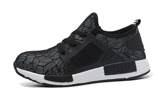 tqgold Sicherheitsschuhe Herren Damen S3 Arbeitsschuhe Schutzschuhe mit Stahlkappe Atmungsaktiv Schutzschuhe Summer Leichtgew