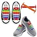 HOMAR No Tie Shoelaces for Kids and Adults Stretch Silicone Elastic No Tie Shoe Laces
