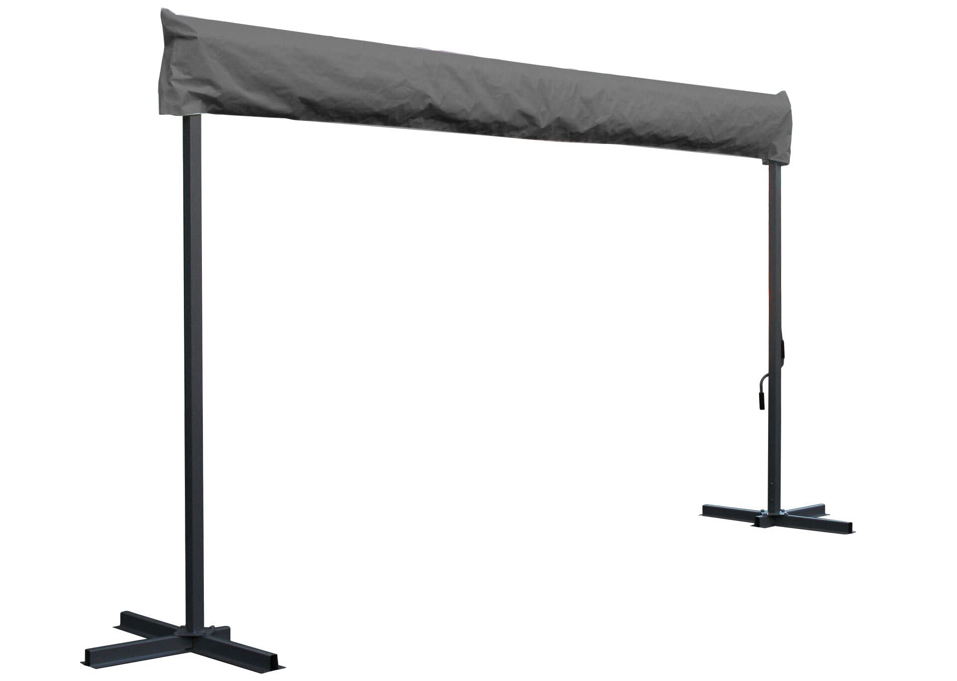 GRASEKAMP Qualität seit 1972 78012 Protective Cover 4 Metres for Stand London Patio Canopy Mobile Awning Transparent
