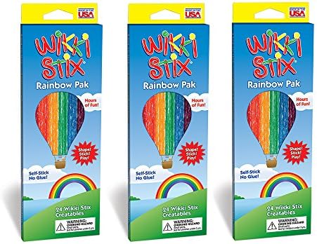 Rainbow Wikki Stix Party Pak - 3 Pack