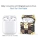 Lastma Airpods Case Trunk Luxury Designer Airpod 2 Case for Apple Air pods 1 & 2 Protective Cover with Keychain/Strap