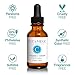 Organic Vitamin C Serum (25%) for Skin and Face | Tri-Blend Formula with C E Ferulic and Hyaluronic Acid | Powerful Anti Oxidant Repair Serum for Erasing Wrinkles and Blemishes (1 Ounce)