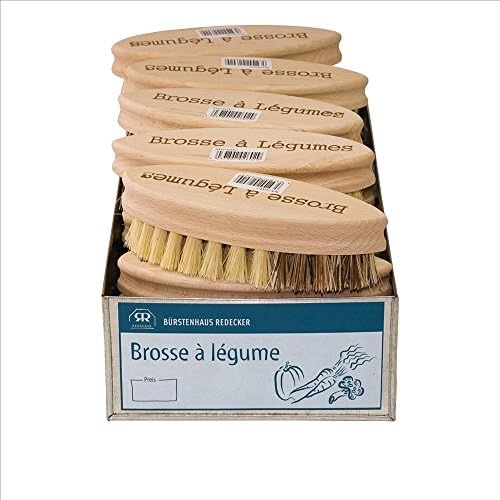 Redecker Hand-Crafted Wooden Vegetable Brush