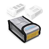 TELESIN Lipo Safety Guard Fire Resistant Lipo Battery Safe Bag for DJI Phantom 3 Phantom 4 Battery Charging & Storage---1 Pack