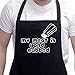 Bang Tidy Clothing BBQ Apron Funny Aprons For Men Hand Rubbed Meat Barbecue Grill Kitchen Gift Idea