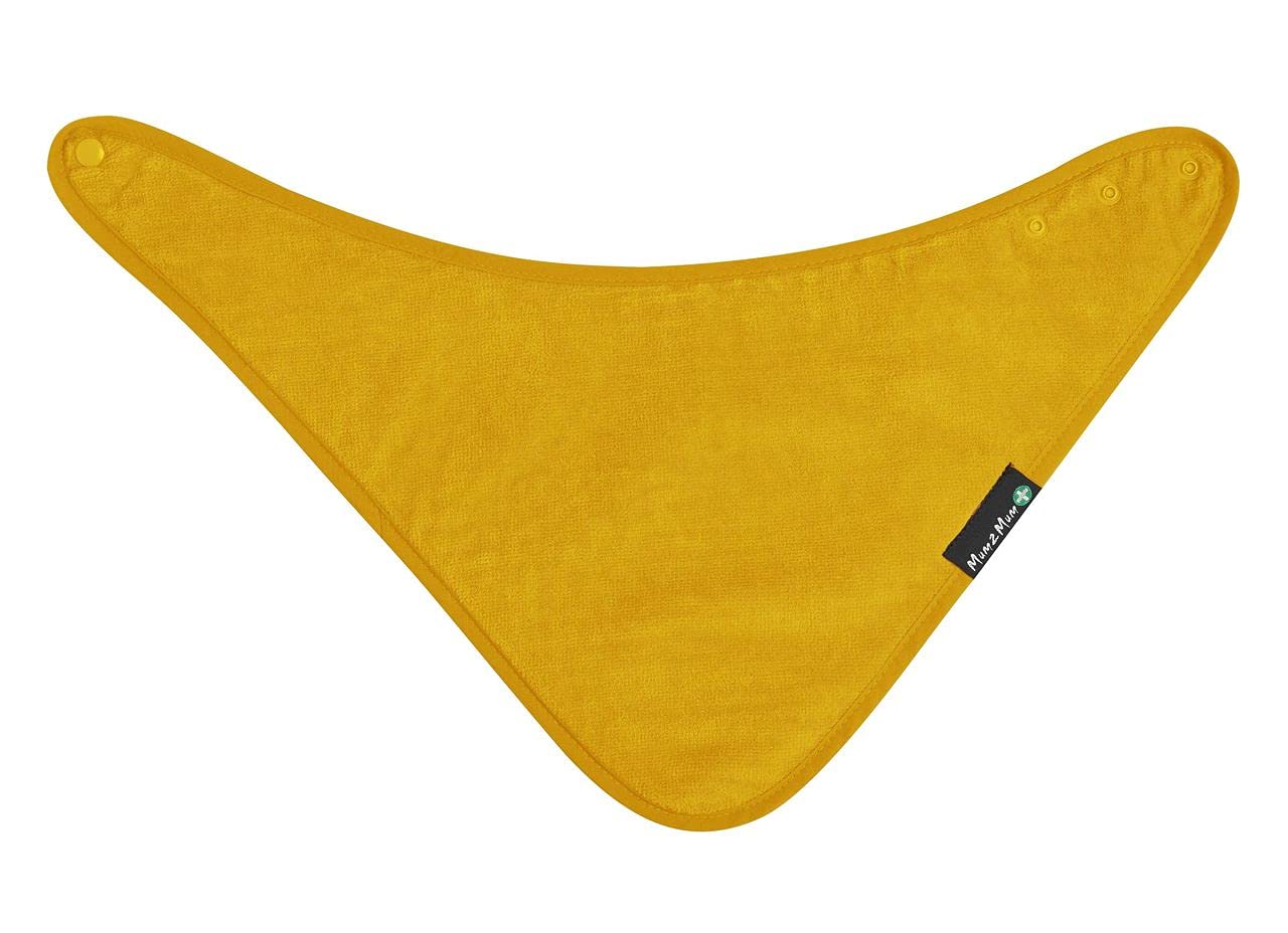 Mum2Mum Plus Special Needs Adult Bandana Bib in Mustard