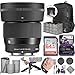 Sigma 56mm f/1.4 DC DN Contemporary Lens for Sony E Mount with Altura Photo Advanced Accessory and Travel Bundle