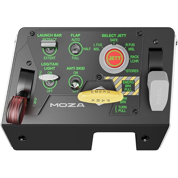 Amazon.com: MOZA MTP Throttle Panel for realistic aviation control