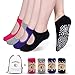 Yoga Socks Non Slip Skid Socks with Grips Pilates Ballet Barre Socks for Womenthumb 1