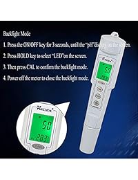 Medidor de pH agua Digital probador de pH ORP Medidor de Prueba para agua ORP PH 2 in1 pluma del pH para acuario piscina sólidos Industrial