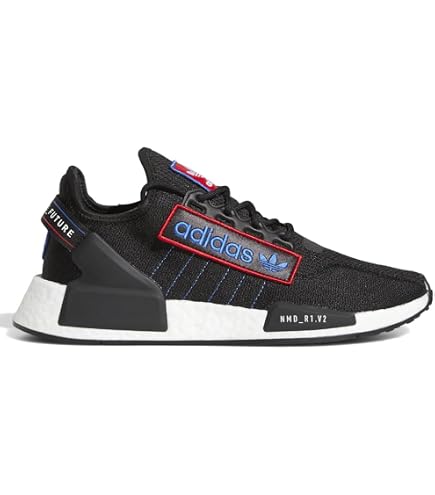 adidas NMD_R1.V2 Black Red Athletic Sneakers Textile Running Shoes Men’s 11.5 Adidas NMD_R1 V2 Black Solar Red for sale | eBay main image 2