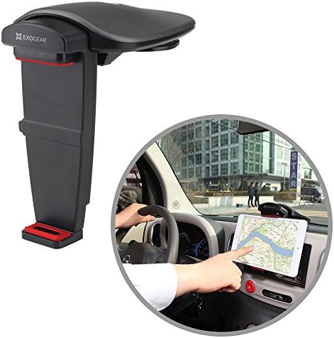 EXOGEAR ExoMount Tablet S Universal Prestigio MultiPad 7.0 Ultra +/+ New/Duo/Duo New Tablet Car Dashboard Mount w/Multi-Angle 360-Degree Rotation Viewing