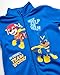 Nickelodeon Boys' 3 Piece Sweatsuit Set - Jogger Pants, Zip Up Hoodie Sweatshirt, and T Shirt (2T-7), Size 5, Royal