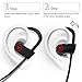 Merdumia Wireless Bluetooth Headphones, Noise Cancelling Sport Headset with Mic and Secure Ear Hooks
