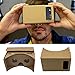 3Csmart Google Cardboard,3D Glasses VR Virtual Reality DIY Kit VR Headset for 3D Movies and Games Compatible with Android Smartphone Up to 3.5