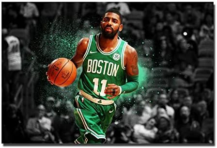 Amazon Co Jp カイリー アービングボストン セルティックスポイントガードバスケットボールシルクのポスター24x36インチ 並行輸入品 ホーム キッチン