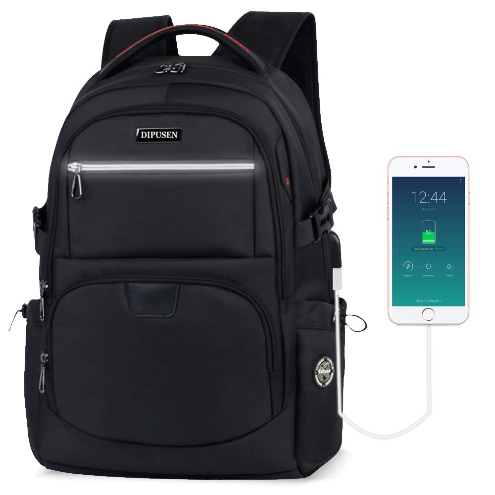 Buy Laptop Backpack for Men With USB Charging Headphone Hole Large