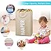 SEMK Hamper Laundry Basket Laundry Hamper Laundry Bag Dirty Clothes Hamper Dokehom College Hamper Dorm Collapsible Easy Carry Folding Tall Clothing Hamper Handy Standing