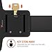 Armband, Trianium iPhone 5S Armband Universal Sport Armband for iPhone 6 5 SE 5C, Galaxy S7 / Galaxy S6 S5 S4 S6 Edge Running Pouch for Workout Touch Compatible + Key Holder - Black