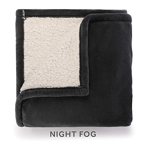 Sunbeam Royal Luxe Sherpa Night Fog Heated Blanket Full Pricepulse