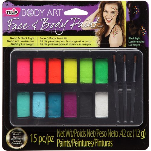 Tulip Body Art Body Paint Kit, Neon and Black Light in Pakistan