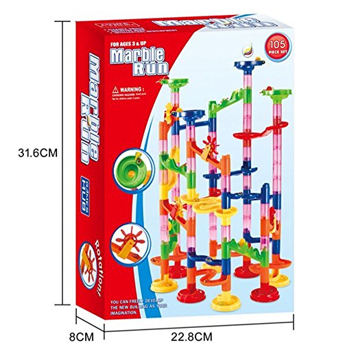 92 pezzi Ball Run Pack - Tessere magnetiche, pista biglie - Connetix Tiles - La Tana del