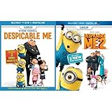 Product Bundle Despicable Me + Despicable Me 2 (Blu-ray+ DVD+ Digital HD) Book