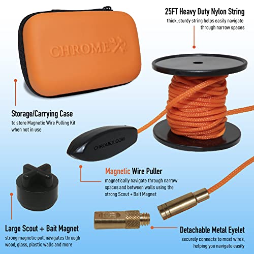 Wire Pulling System Wire Routing Tool Kit Wall