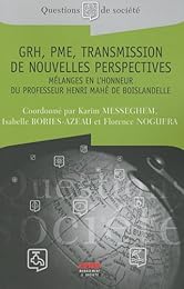GRH, PME, transmission de nouvelles perspectives