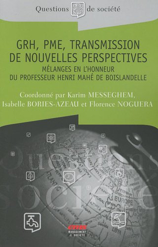 GRH, PME, transmission de nouvelles perspectives