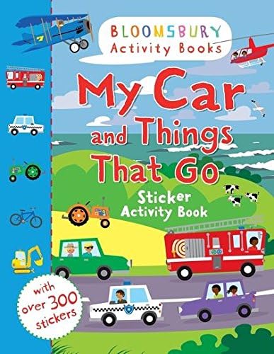 My Car And Things That Go Sticker Activity Book (Chameleons)