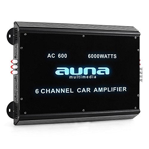 auna Car HiFi Sound System Beat Pilot FX411 Speaker Amplifier Set