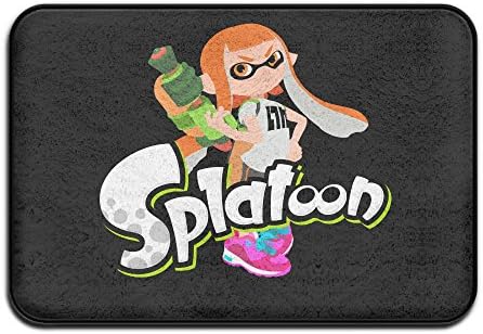 JML93 Home Furnishing Pet Splatoon Game NonSlip Mats White