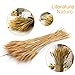 Pumpumly 100x Dry Grass Bouquet Decoration Wedding flower bouquet wedding High simulation-2 bunch,dry wheat,Wheat Bundle,stalk,Naturally Dried flowers for Home Party Decorations