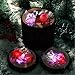 Gejoy 75 Pieces Christmas LED Rings Light Up Rings Flash Finger Rings Glow Rings for Christmas Party Supplies
