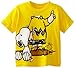 Peanuts Toddler Boys Charlie Headless Short Sleeve Tee, Yellow, 5T