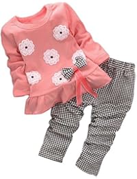 Adorable Cute Toddler Baby Girl Clothing 2pcs Outfits