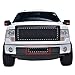 Paramount Restyling 46-0744 Black Stainless Steel Wire Mesh Bumper Grille (Ford F-150 Evolution)